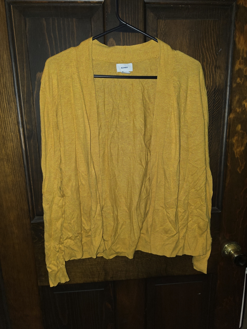 Old Navy Women's Open-Front Cardigan - Mustard